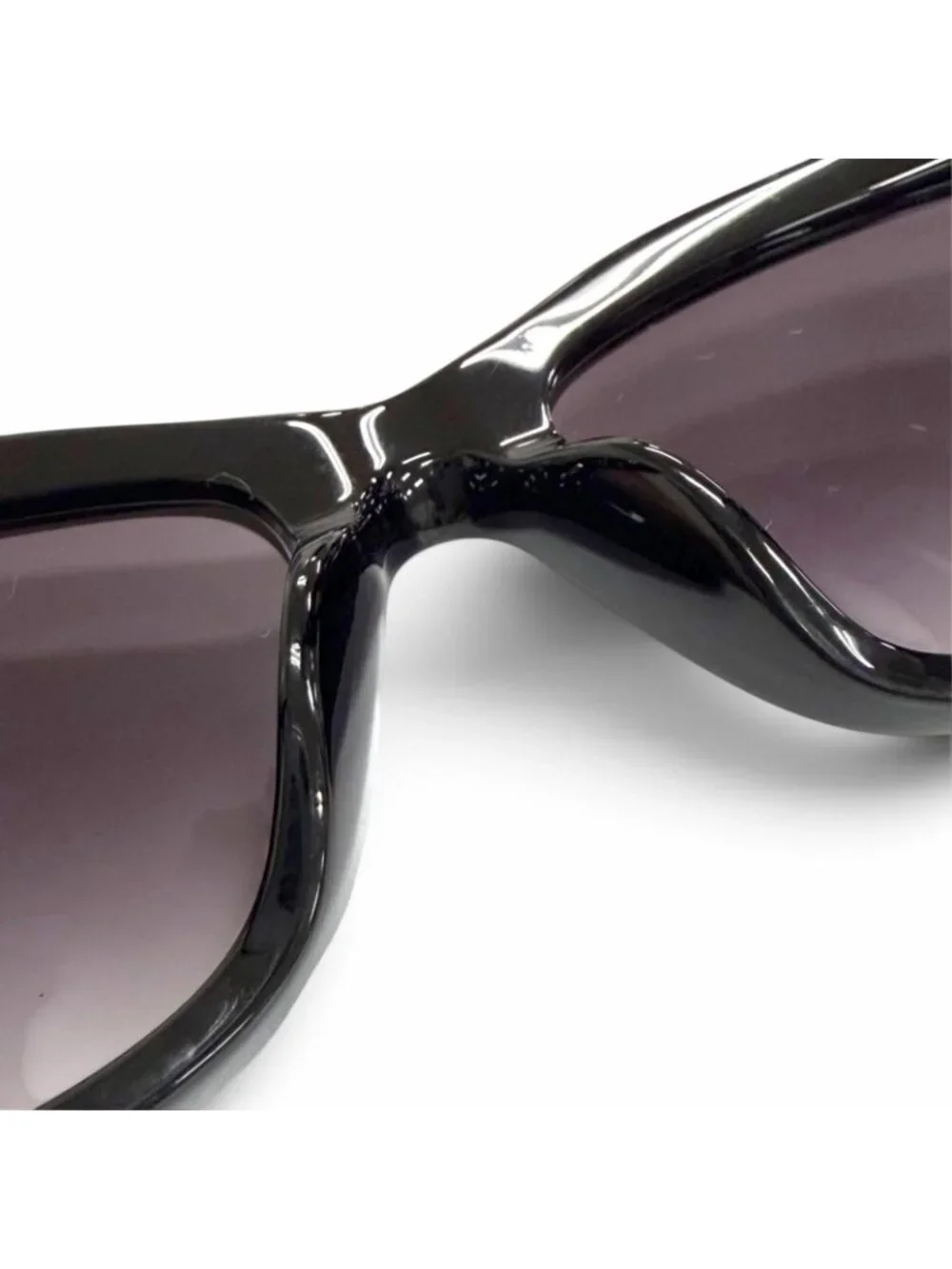 Chanel 26C Butterfly Shape Sunglasses Shell CC Logo Model Black Eyewear